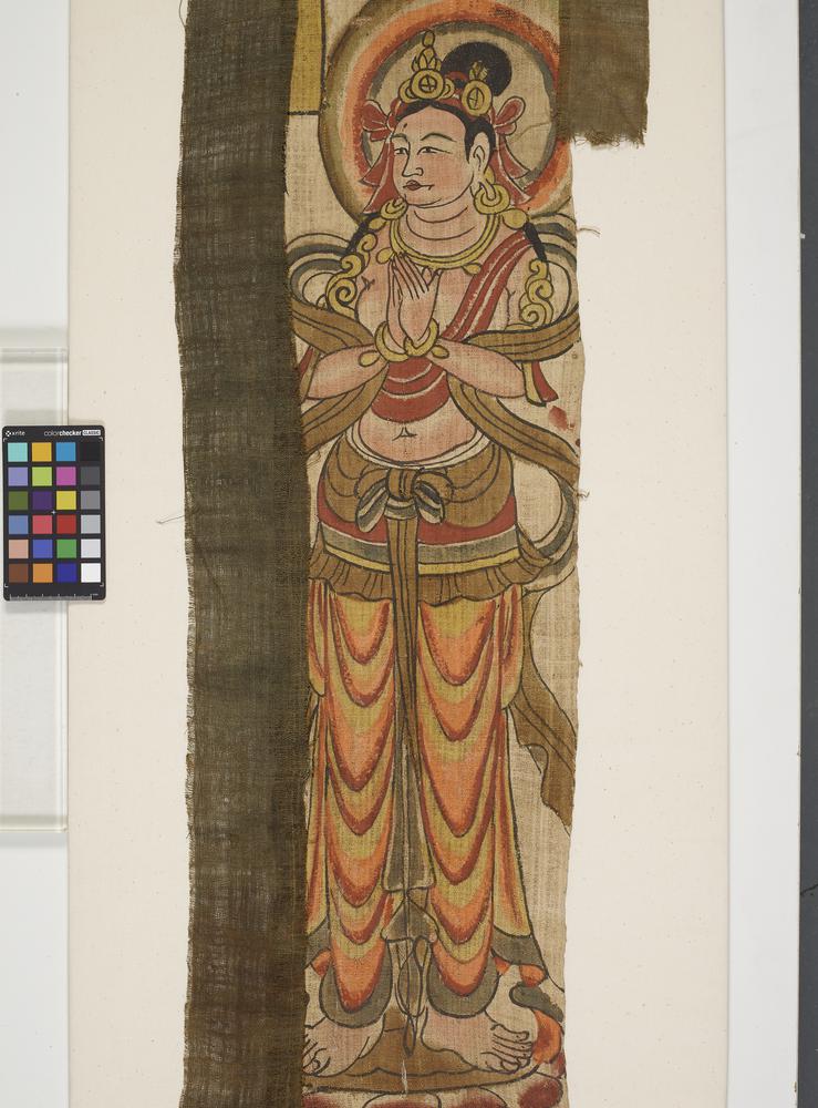 图片[5]-banner; painting; 幡(Chinese); 繪畫(Chinese) BM-1919-0101-0.155-China Archive